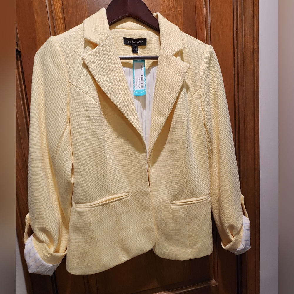 Yellow Hawthorne Blazer